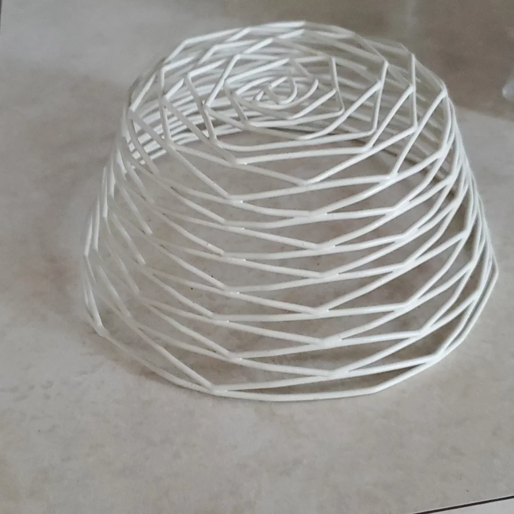 White open wire basket